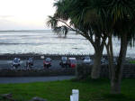 View from the cottages